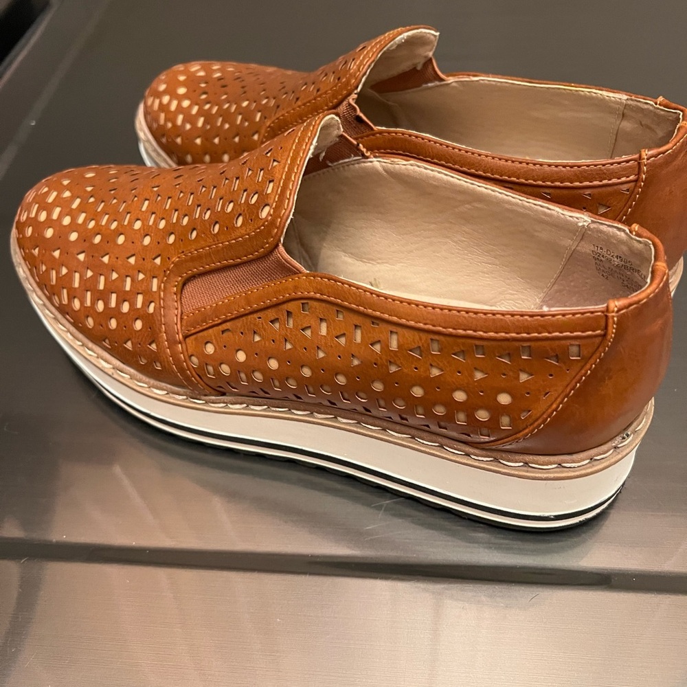 Brown Slip-On Women’s  Shoes - Picture 2 of 3